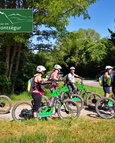 Electric scooter tour of the Grand Site's wastelands