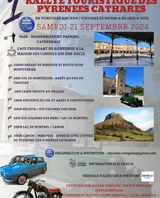 1st Tourist Rally of the Cathar Pyrenees