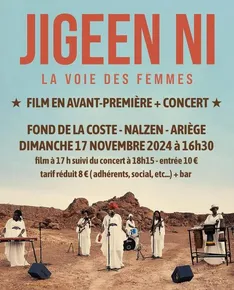 Jigeen Ni, the voice of women. Film and concert